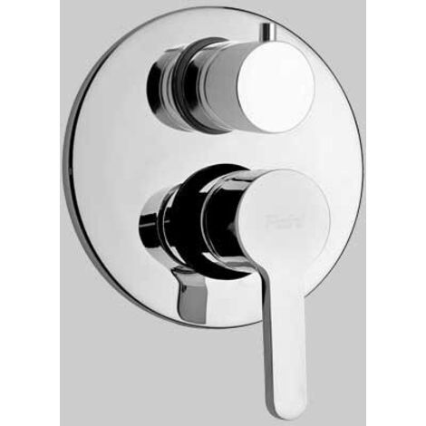 MONOCOMANDO DOCCIA INCASSO CON DEVIATORE HORNET - Cromo