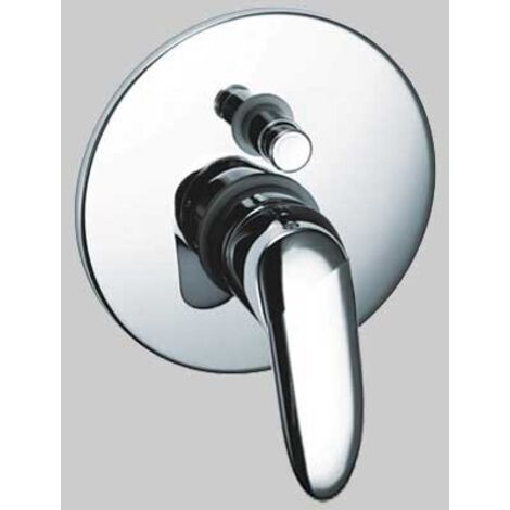 MONOCOMANDO DOCCIA INCASSO CON DEVIATORE PRIMA - Cromo