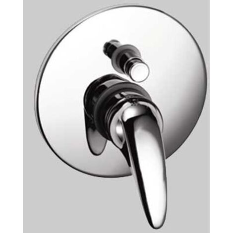 MONOCOMANDO DOCCIA INCASSO CON DEVIATORE REVE - Cromo
