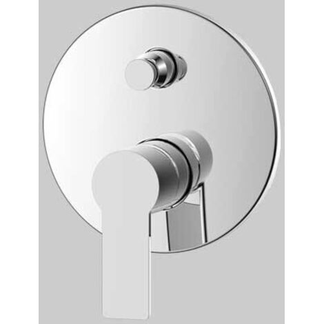 MONOCOMANDO DOCCIA INCASSO CON DEVIATORE SERIE 3000 - Dm 35 cromo