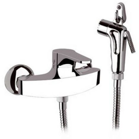 MONOCOMANDO ESTERNO DOCCIA CON SHUT-OFF Cromo