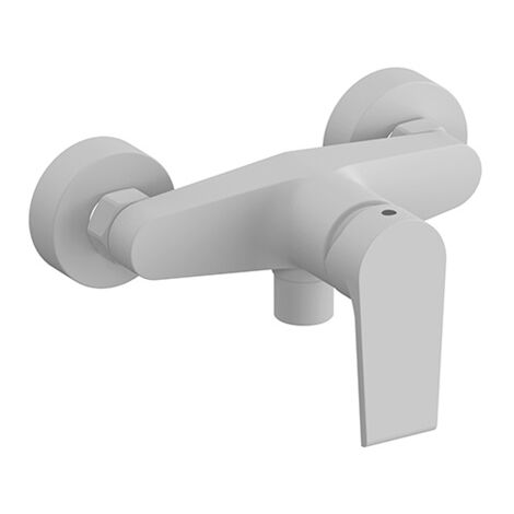 MONOCOMANDO ESTERNO DOCCIA SENZA ACCESSORI LINEA ARTIC Bianco Opaco