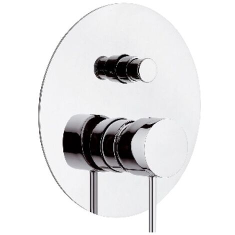 MONOCOMANDO INCASSO DOCCIA C/DEVIATORE LINEA ULTRAMINIMAL Cromo