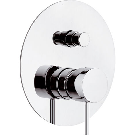 Monocomando incasso doccia c/deviatore linea ultraminimal cromo