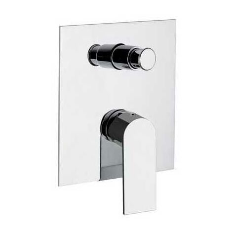 Monocomando incasso doccia con deviatore linea avenue cromo