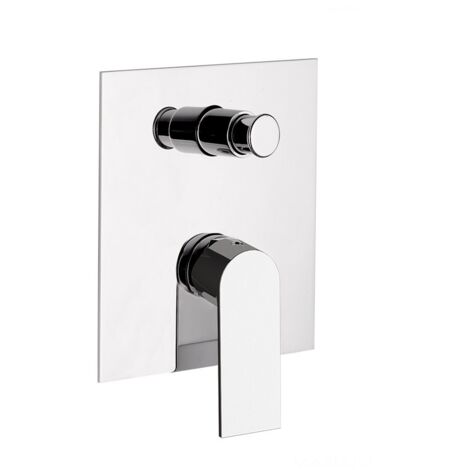 MONOCOMANDO INCASSO DOCCIA CON DEVIATORE LINEA AVENUE Cromo MARIA