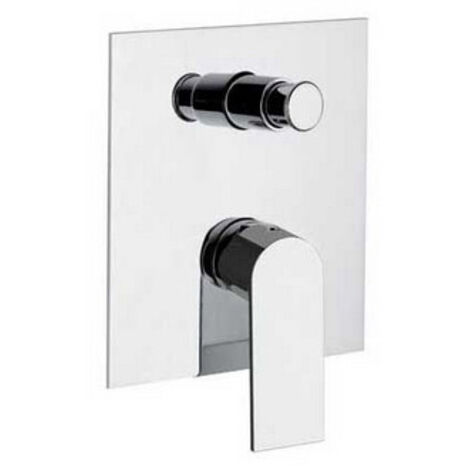 MONOCOMANDO INCASSO DOCCIA CON DEVIATORE LINEA AVENUE- Cromo- MARIA- pezzi 1