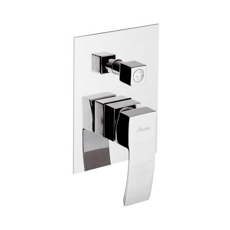 Monocomando incasso doccia con deviatore linea marte cromo
