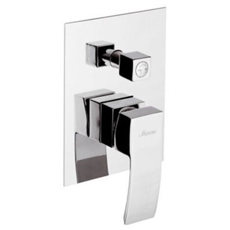 MONOCOMANDO INCASSO DOCCIA CON DEVIATORE LINEA MARTE Cromo MARIA