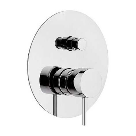 Monocomando incasso doccia con deviatore linea next cromo