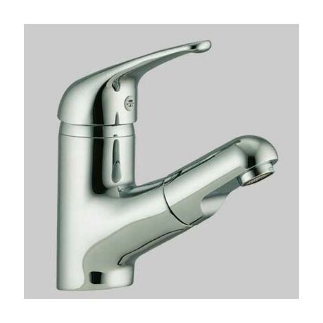 MONOCOMANDO LAVABO DOCCETTA ESTRAIBILE Cromo