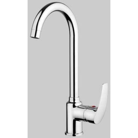 MONOCOMANDO LAVELLO CON BOCCA ALTA BERRY 2 - Cromo