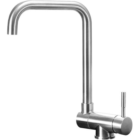 MONOCOMANDO LAVELLO CUCINA KANSAS SOTTO FINESTRA ACCIAO INOX