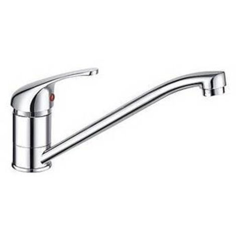 MONOCOMANDO LAVELLO MONOFORO SERIE DELFINA Cromo HYDRA