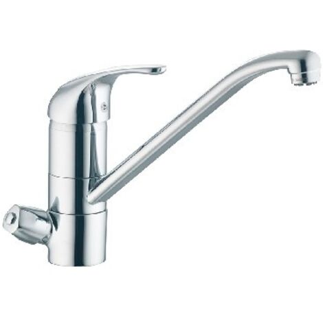 MONOCOMANDO LAVELLO TRE VIE CON ATT. ACQUA DEPURATA Cromo PB