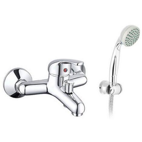 MONOCOMANDO VASCA CON DUPLEX SERIE DELFINA Cromo