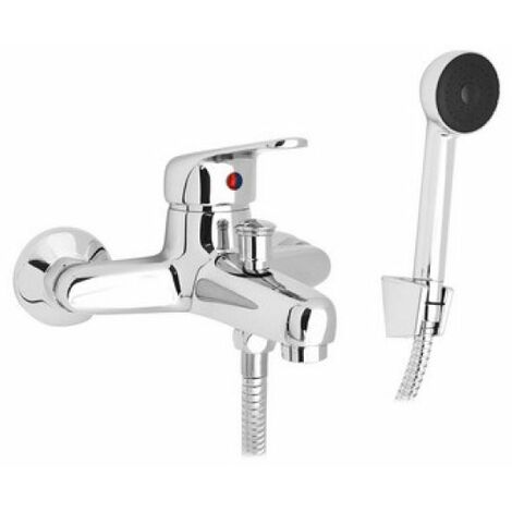 MONOCOMANDO VASCA CON DUPLEX SERIE INES (HydrAll) Cromo