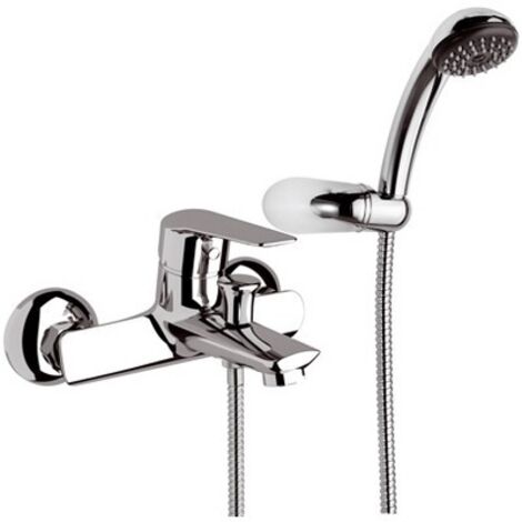 MONOCOMANDO VASCA ESTERNA CON ACCESSORI LINEA ESSENZA Cromo MARIANI