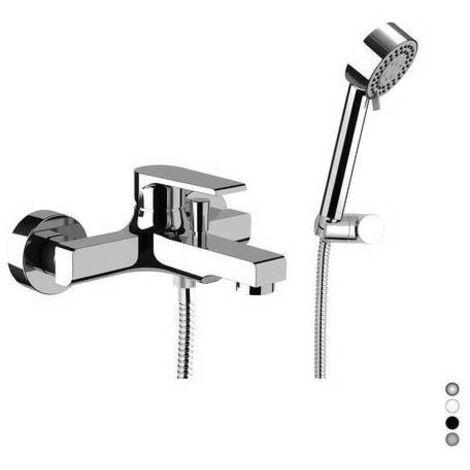 MONOCOMANDO VASCA ESTERNO CON ACCESSORI LINEA ARTIC Misura: Visual Inox