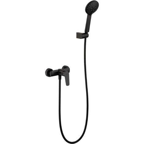 Monocommande Douche Belgica Noir Mat Imex Imex Bdz044 5ng