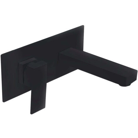 Monocommande Encastré Carré Lavabo Suiza Noir Mat Imex Imex Gle020 Ng