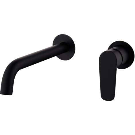 Monocommande Lavabo Encastré Belgica Noir Mat Imex Imex Glz044 Ng