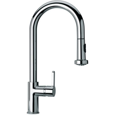 Monoforo Paini lavello con doccia arena 44,3 x 19,6 x 5 cm