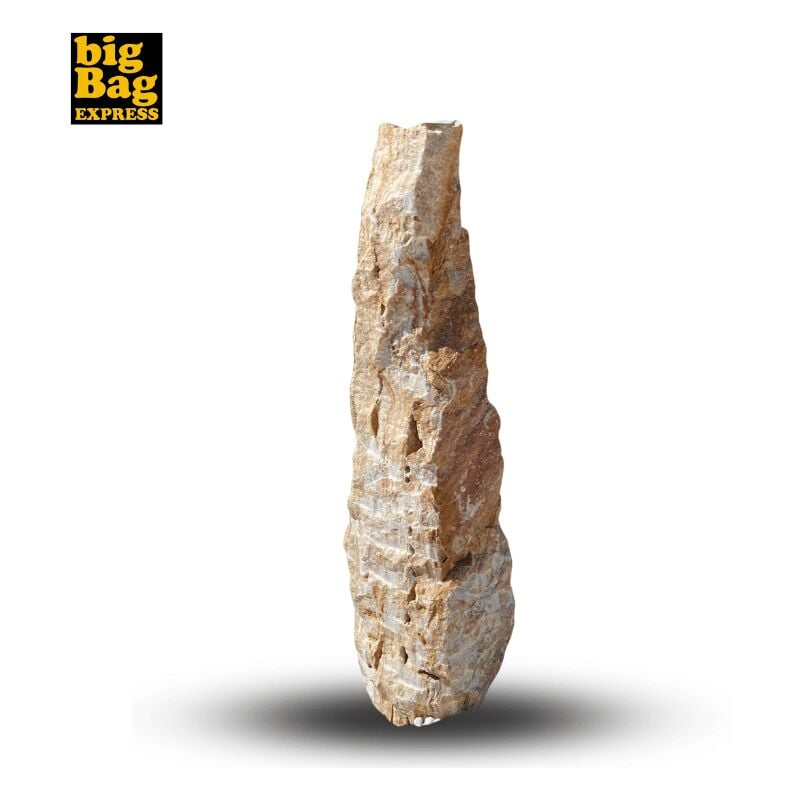 Big Bag Express - Monolithe Décoratif de Jardin en Onyx Angel Sparks Nat Col 90cm