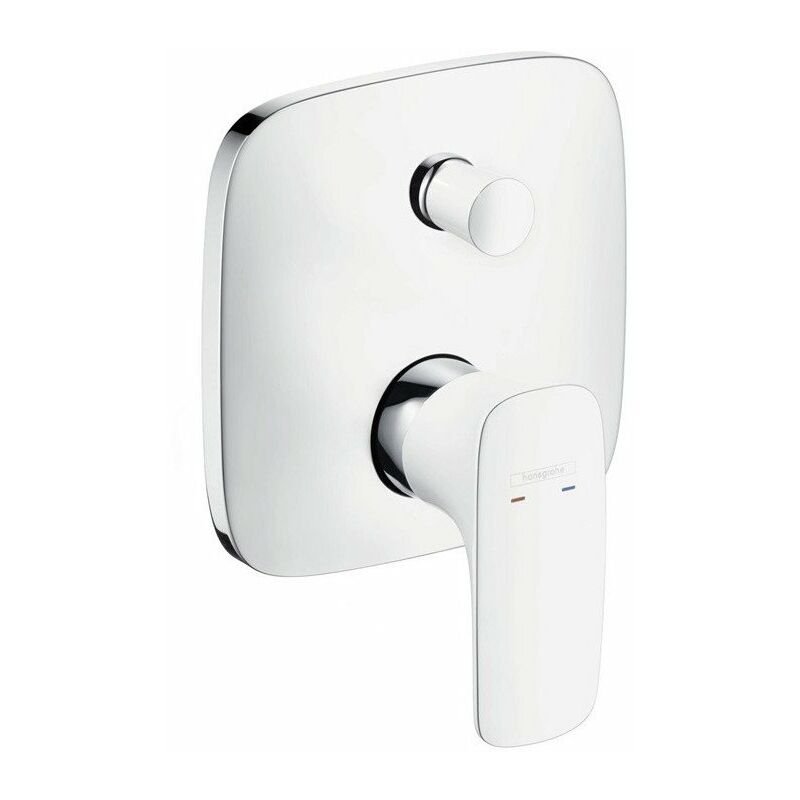 

Hansgrohe - Monomando bañera-ducha PURA VIDA DN15 UP con combinación de seguridad. wh. cromo