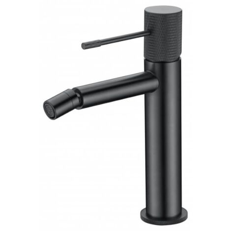 Monomando bidé Line Black Gun Metal IMEX BDD038-2BGM
