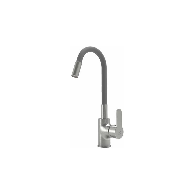 

Monomando Fregadero Flex.Omnia Gris-Cis