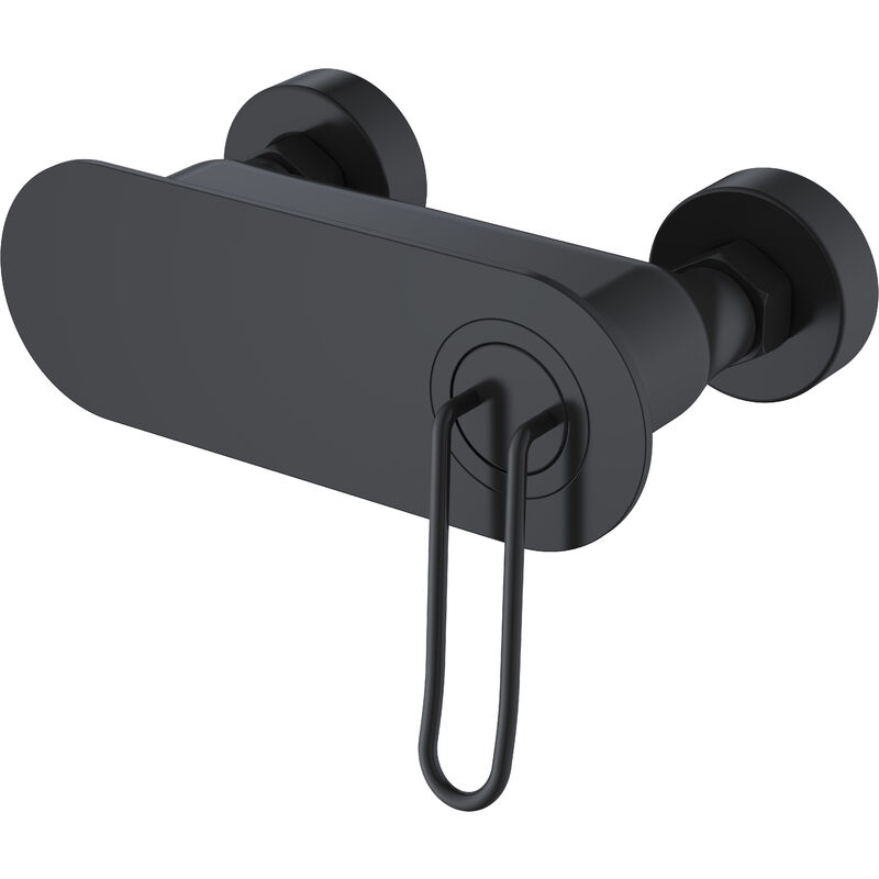 

Monomando kit ducha Belice negro mate - IMEX