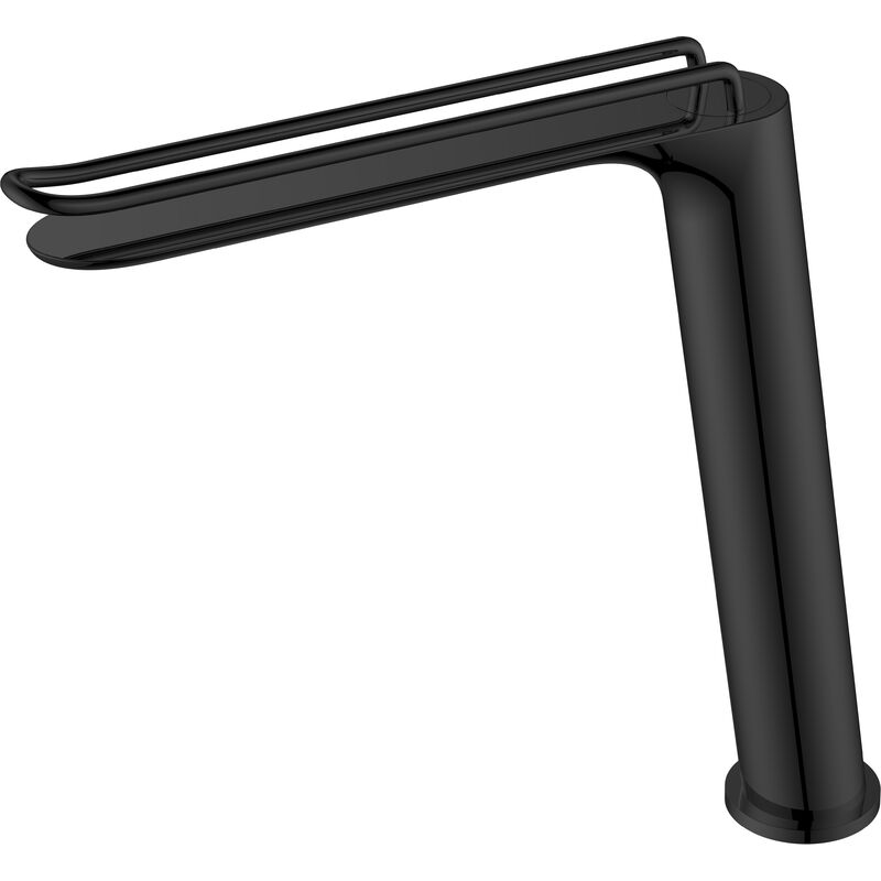 

Imex - Monomando lavabo alto Belice negro mate