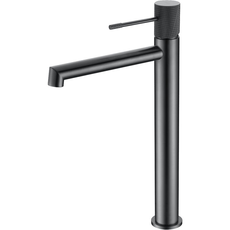 

Monomando lavabo alto Line Black Gun Metal - IMEX