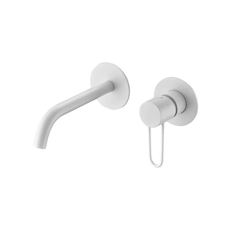 

Imex - Monomando lavabo empotrado Fiyi blanco mate