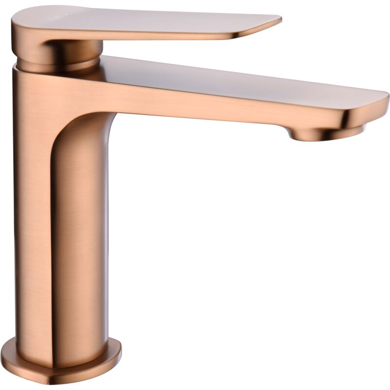 Imex - BDN047-1ORC nápoles Monomando Lavabo Oro Rosa Cepillado - ref: BDN047-1ORC