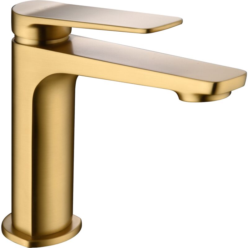 Imex - BDN047-1OC nápoles Monomando Lavabo Oro Cepillado - ref: BDN047-1OC