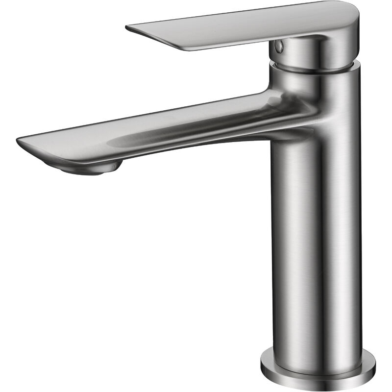 

Monomando lavabo Ural níquel cepillado - Imex
