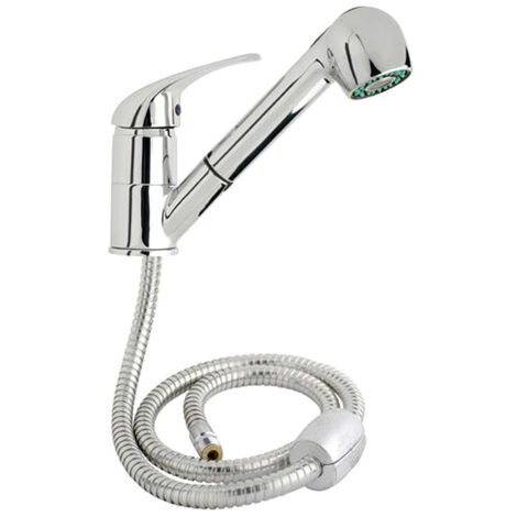 Monomando "Línea Flow" Fregadero Telescópico Con Cartucho Ceramico Ø 40 mm.