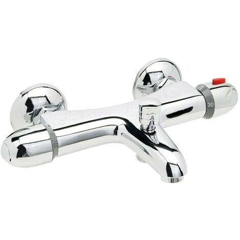 Monomando línea flow baño y ducha termostático