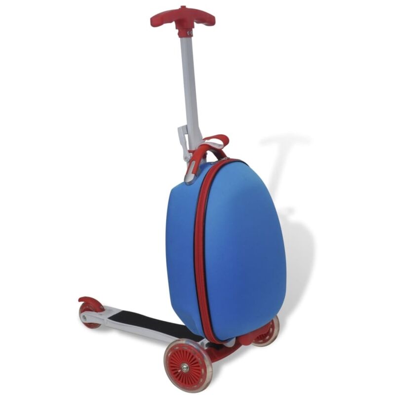 

vidaXL Patinete con Mochila para Niños Azul - Azul