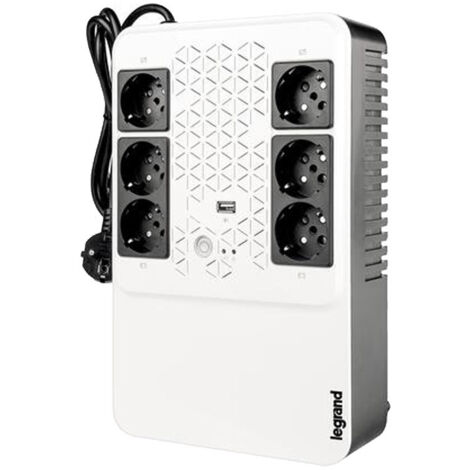 Monophasé UPS Legrand KEOR MULTIPLIUG 600VA avec prises allemand 310081