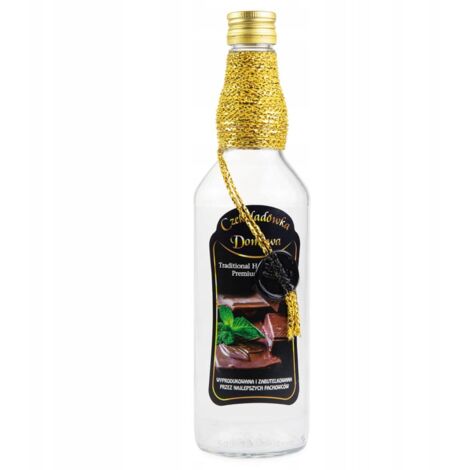 Monopoly-verzierte Flasche 500ml SCHOKOLADE