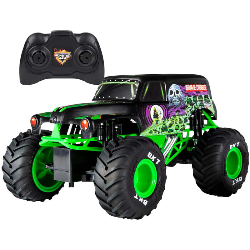 

Camioneta teledirigida Grave Digger con RC 1:15 - Verde - Monster Jam