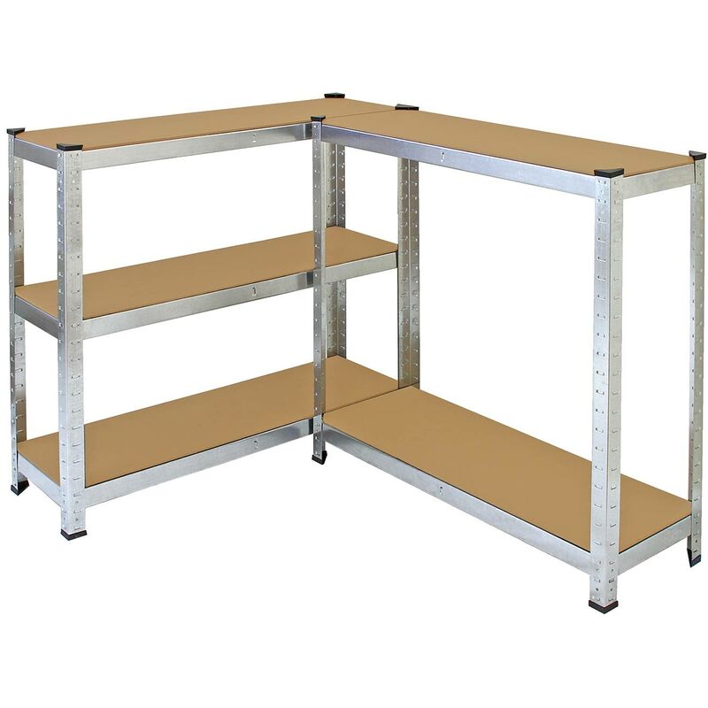 Monster Racking 1 X Galwix Galvanised Steel Shelves 75cm Wide