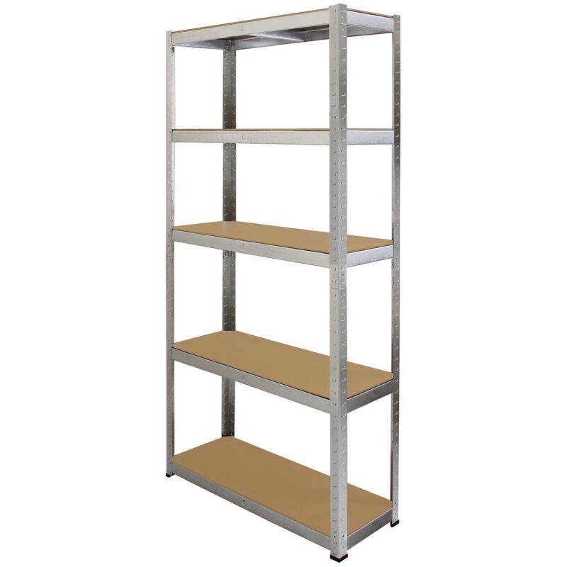 Monster Racking 2 X Galwix Galvanised Steel Shelves 90cm Wide