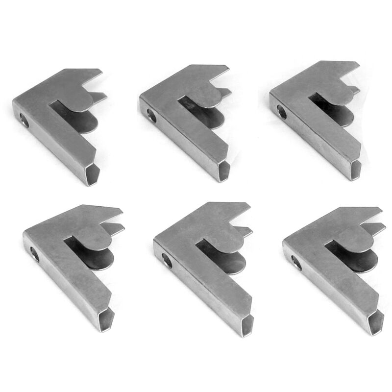 

6 Conectores en Acero Galvanizado para Estanterías Galwix - Monster Racking