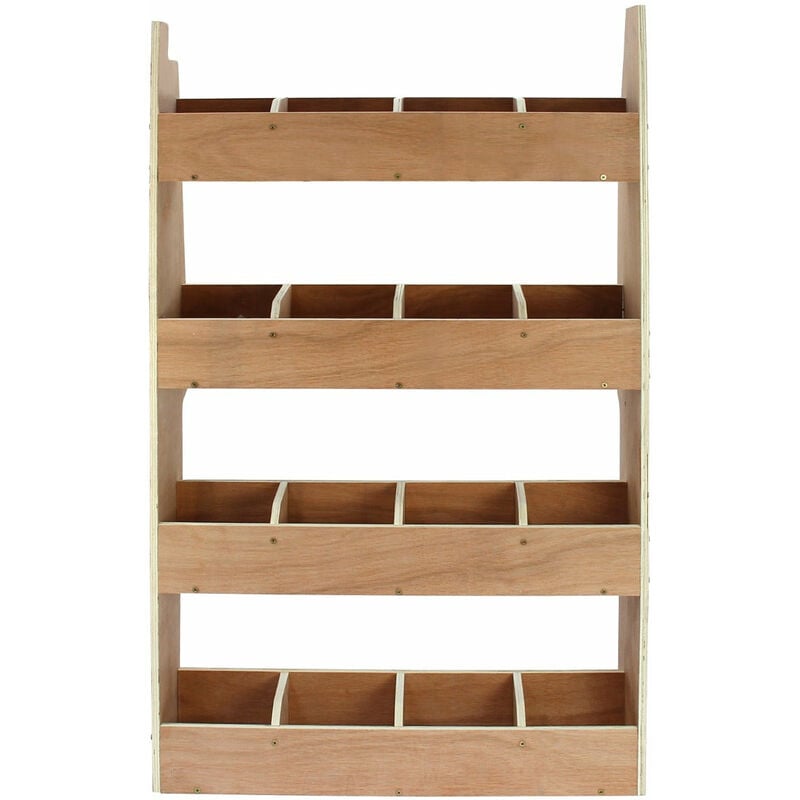 Monster Racking Meuble de Rangement en mdf 12 mm Nissan Primastar Avant ou Arrière du Van 16 compartiments Ajustables Outils Van Camionette Fourgon