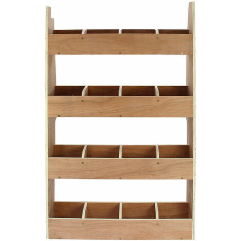 Monster Racking – Meuble de rangement en MDF 12 mm pour Nissan Primastar – 16 compartiments ajustables – Installation facile – Rangement efficace outils