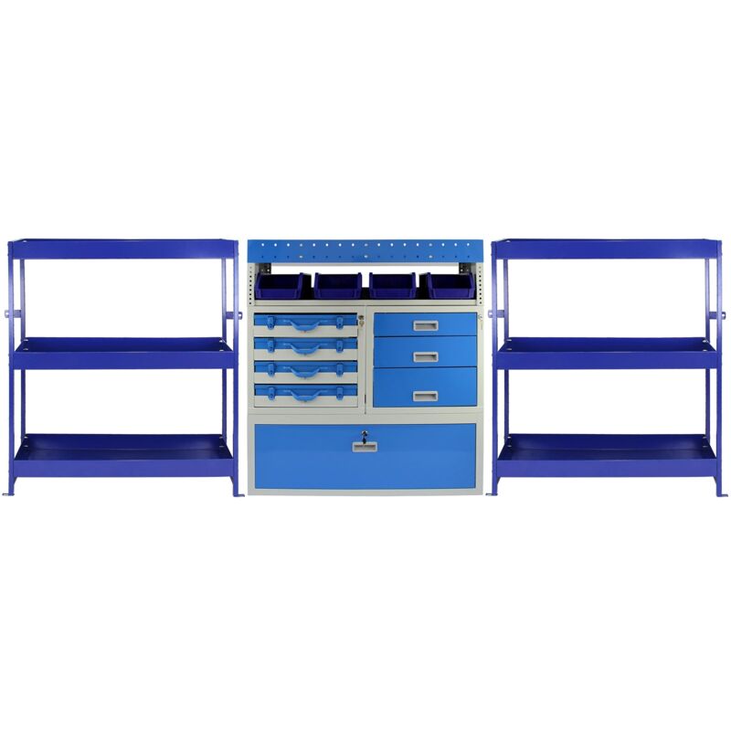 

Paquete Tempest con 1 Estantería con Cajones y 2 Estanterías con Estantes para Furgoneta - Monster Racking